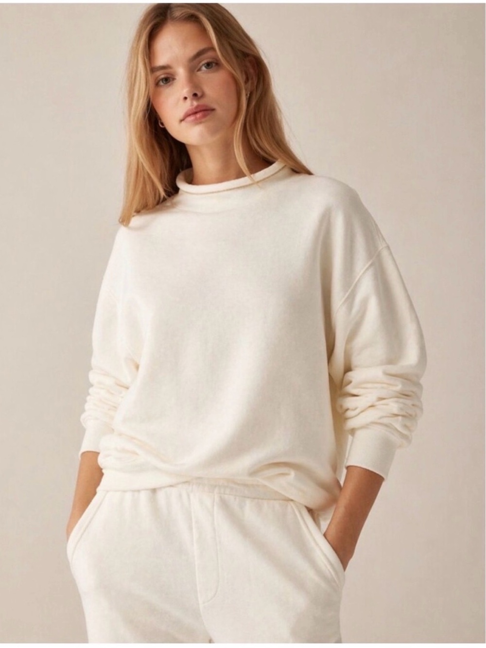 J. Crew Heritage terry Rollneck™ sweatshirt